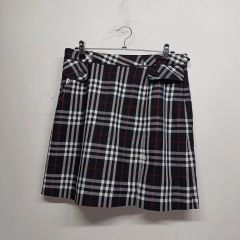 Burberry ブルーレーベル ノバチェック柄 ラップスカート 36 - メルカリ