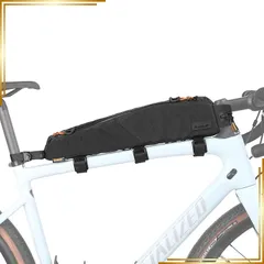 【新品】 Rhinowalk(ライノウォーク) バイクトップチューブバッグ バイクフレームバッグ 2.1L 防水自転車バッグ プロフェッショナルサイクリングアクセサリー マウンテンロードバイク用 (Lサイズ) 0のサムネイル