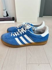 adidas Samba 青 スエード スニーカー ⭐︎本物⭐︎破格！ほぼ未使用
