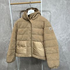 美品 MONCLER 22AW ビッグロゴ ボーダー ウール カーディガン XL