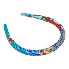 未使用　HERMES ヘアバンド カチューシャ ブルー系 未使用 HERMES ヘアバンド カチューシャ ブルー系 - メルカリ