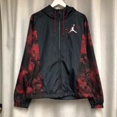 JORDAN】 ナイロンジャケット フーディー ジャンプマン ドローコード 
