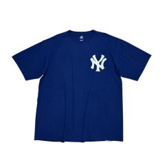 00s Zooyork NYC プリント 半袖 tシャツ カットソー ブルー - メルカリ