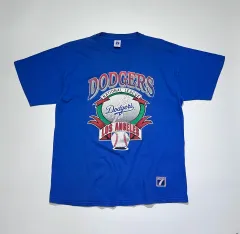 90s ヴィンテージ LA ドジャーズ LOGO7 シングルステッチ Tシャツ