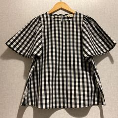 値下○BARNEYS NYギンガムチェックブラウス 40 - メルカリ