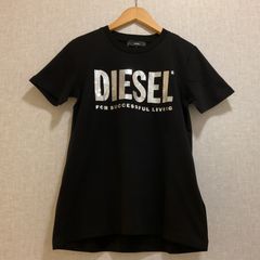 美品】DIESEL 半袖Tシャツ プリント サイズS ブラック - メルカリ