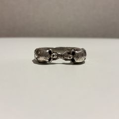 本物 未使用《クレイジーピッグ》 4SKULLS RING 16 - メルカリ