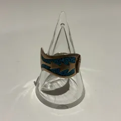 ノーブランド リング ターコイズ・シルバー