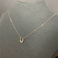 最終価格【店舗クリーニング済み】4℃ ダイヤモンド ホースシュー 