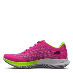 Brand New [Under Armour] UA Flow Velocity Wind 2 Rebel Pink Lime Surge Black 24.0