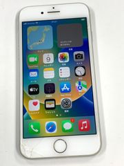 iPhone 8 ホワイト 64GB 前面ガラス破損 画面割れ(ジャンク) - メルカリ