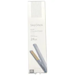 C87A SALONIA サロニア ヘアアイロン グレー 24mm SL-004SGR