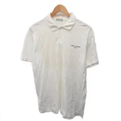 コムデギャルソンオム COMME des GARCONS HOMME AD1990 ポロシャツ 半袖 ロゴプリント コットン 白 ホワイト HT-020210 ■IBO93のサムネイル