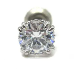 スワロフスキー SWAROVSKI Stilla スタッド ピアス ラウンドカットのサムネイル
