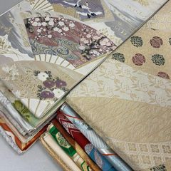 ゆあ 【TAMA屋】全て正絹 全て袋帯 まとめ売り10点TM2165 ゆあ 様専用【TAMA屋】全て正絹 全て袋帯 まとめ売り10点TM2165 - メルカリ