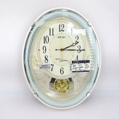 美品】SEIKO 電波振り子掛時計 ウェーブシンフォニー AM221M - メルカリ