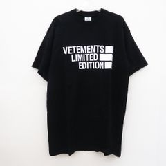 大人気・Lサイズ】ヴェトモン 両面ロゴ スタッフ 半袖 Tシャツ 