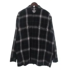 スタンプド STAMPD シャツ チェック 長袖 コットン 黒 ブラック Mのサムネイル