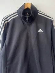 アディダス メンズ ブラック 3本線 Classic track Jaket トレーナー アウター 105