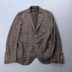 STRASBURGO（ストラスブルゴ）ICHORAサマーウール ジャケットM群青 