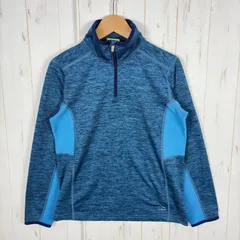 ✉️Kid's M ネイビー系 Llbean ( エルエルビーン ) ハーフジップ フリースジャケット ポリエステル ウェア トップス アウター ジャケット フリース z00055656  フリース アウター ジャケット トップス ウェア