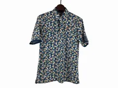 【中古ゴルフウェア】Munsingwear(マンシングウェア) 半袖ポロシャツ Lのサムネイル