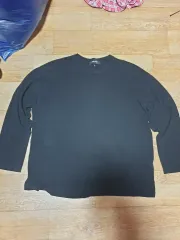 ブラック 長袖 Tシャツ オーバーサイズのサムネイル