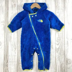 📦️Baby's OneSize ブルー系 The North Face ( ザ・ノースフェイス ) ベビー フリース スーツ Baby’S Fleece Suit カバーオール ロンパース ボア NAB71217 Asian Baby's JE ジェイ