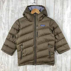 📦️Boy's XS ブラウン系 Patagonia ( パタゴニア ) ボーイズ ダウン パーカ Boys' Down Parka ジャケット フーディ パーカー 68575 Asian Boy's  ダウンインサレーション アウター ジャケ