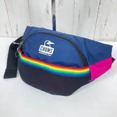 📦️OneSize ネイビー系 Chums ( チャムス ) スプリングデールファニーパック ナイロン バッグ ストレージ サコッシュポーチ z00054107  サコッシュポーチ バッグ ストレージ