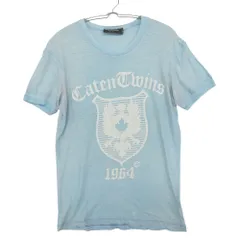 DSQUARED2 ディースクエアード 半袖Ｔシャツ トップス ロゴ  ブルー S【S】 メンズ 【中古】