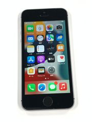Apple iPhone SE 【第1世代】 スペースグレイ - メルカリ