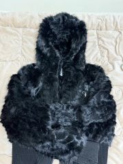 極美品 ピンクハウス くま耳付きフードフェイクファーブルゾン 定価
