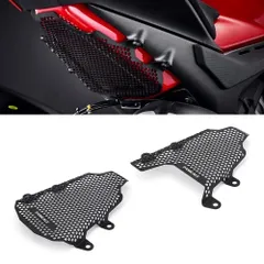 【送料無料】ドゥカティPanigale V4/V4S/V4R用アルミ製フューエルキャップカバー(グリル) セット1/セット2 高級感・耐衝撃・傷防止 簡単取付 ドレスアップ効果抜群 カスタムパーツのサムネイル
