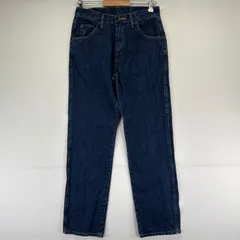 古着 ラングラー Wrangler デニム パンツ ストレート ジーパン 5ポケット デニム w31×L32  ブルー系 メンズ