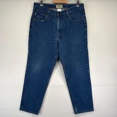 古着 エルエルビーン L.L.Bean デニム パンツ テーパード 5ポケット ジーパン ジーンズ W35L29  ブルー系 メンズのサムネイル