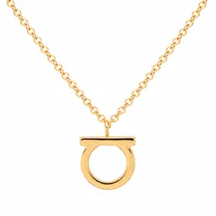 【ギフト対応可】フェラガモ FERRAGAMO ネックレス GANCINO ガンチーニ GOLD ゴールド レディース 上品 アクセサリー 人気 ブランド おしゃれ 誕生日 記念 プレゼント ギフト 送料無料のサムネイル