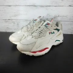 FILA RAY TRACER 1RM01153-926 フィラ レイ トレーサー アイボリー 黄なり 24cm L07861