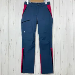 ✉️Women's XS ネイビー系 Peak Performance ( ピークパフォーマンス ) ライト ソフトシェル カーボン アウトドアパンツ Light Softshell Carbon Outdoor Pants ナイロン ウェア ボトのサムネイル