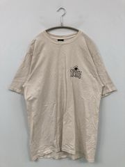 STUSSY ステューシー ロゴTシャツ 白 XL G89 - メルカリ