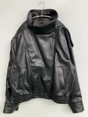 ZARA ザラ レザージャケット L ブラック レディース
