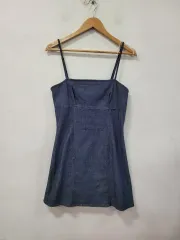 BENETTON デニム 紐 ミニ ONE PIECEのサムネイル