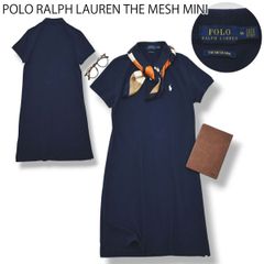 POLO RALPH LAUREN ポロロングワンピース 洗濯可 ネイビーM相当 - メルカリ