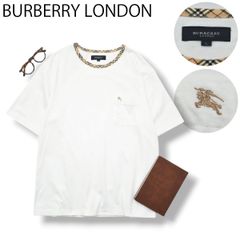 バーバリーロンドン ホースロゴプリント Tシャツ XLサイズ ホワイト 