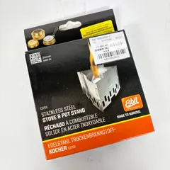 ✉️OneSize グレー系 Esbit ( エスビット ) ステンレス ストーブ Stainless Stove ESCS75S000 z00056881  バーナー ストーブ クックウェアのサムネイル