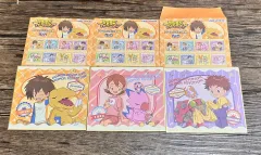 デジタルモンスターアドベンチャー トレーディング ミニ ビジュアル色紙 寝て起きて まとめ