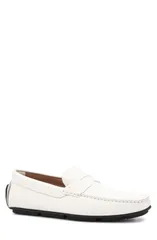 ブルーノマグリ メンズ シューズ ローファー Bruno Magli Taranto Penny Loafer Off White Pebbled オフホワイトのサムネイル