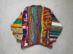 Coogi クージー 3D ケーブルニット カーディガンのサムネイル
