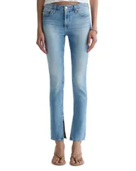 エージー レディース ボトムス デニムパンツ ジーンズ AG Prima Mid Rise Slim Straight Jeans in Cruiserのサムネイル