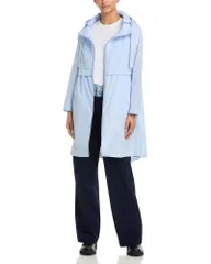 ヘルノ レディース アウター ジャケット・ブルゾン パーカー Herno Techno Taffeta Parka Pale Blue ブルーのサムネイル
